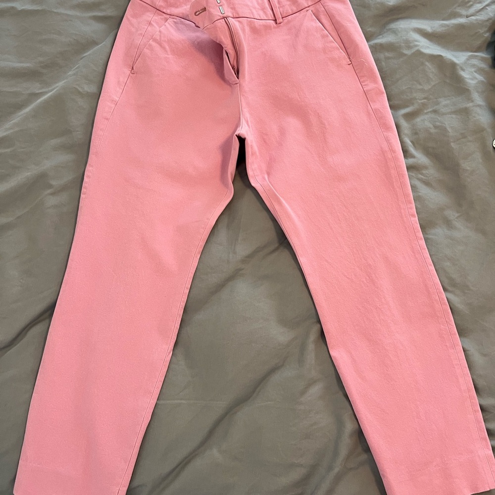 J. Crew Cameron Pink Pants size 8